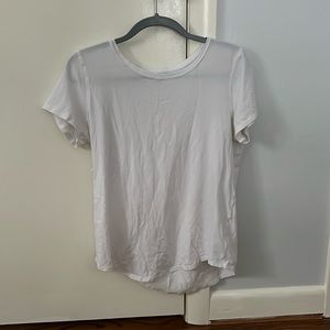 Lululemon white workout top